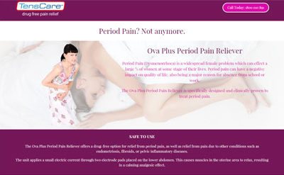 TensCare Ova Plus Period Pain Reliever