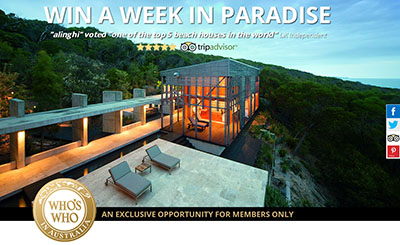 Win A Week In Paradise